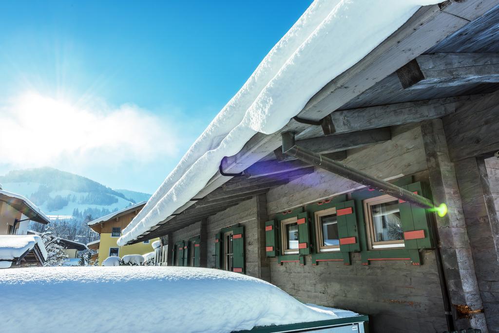 Pension Restaurant Dorfalm Leogang Exterior foto
